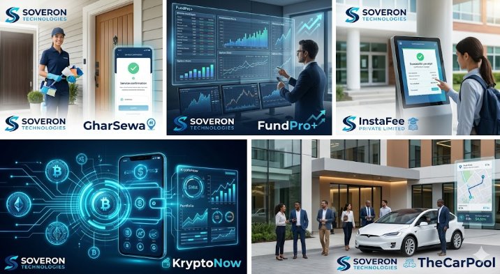 Showcase of Soveron Technologies product ventures
